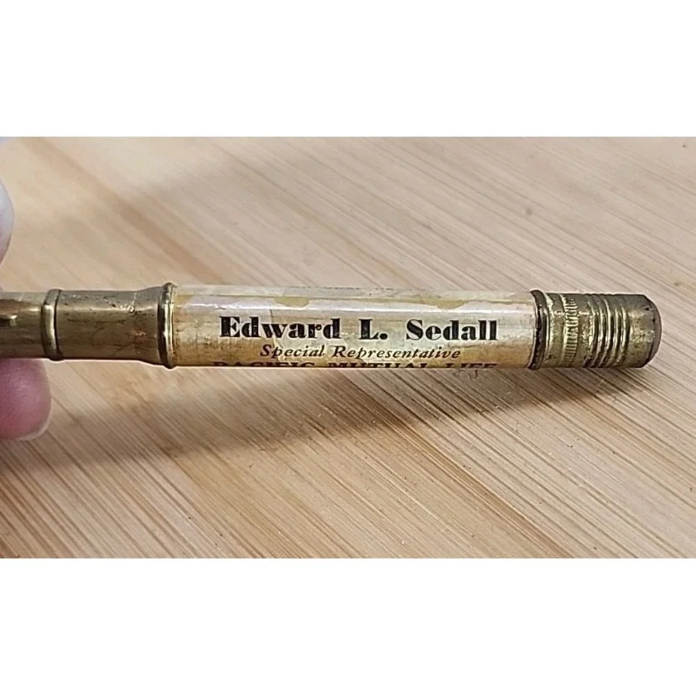 Vtg  Pacific Mutual Life Insurance‎ Co Minneapolis MN Advertising Bullet Pencil